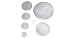 Produktbild CROSO Ronde Ø 100 mm | Materialstärke: 6 mm | Edelstahl V2A | einseitig geschliffen | 1 Stück