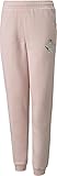 Ajuste cómodo PUMA Pantalones de chándal para niños, color rosa 176, loto