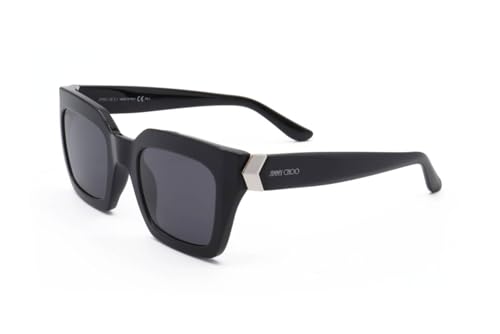 JIMMY CHOO Rectangular Maika Sunglasses 807IR Black 50mm