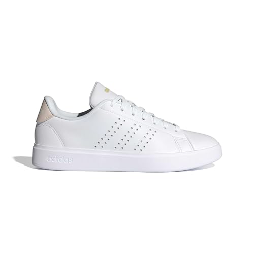 Image of adidas Womens Advantage Lace Up Sneakers Shoes Casual - White