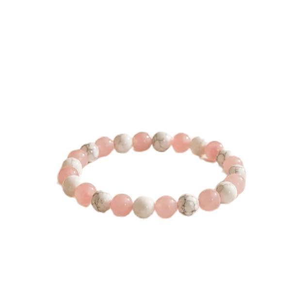Image of Beaded Bracelet for Men & Women | Stretchable Handmade Prayer Meditation Yoga Wrist Bracelet | Stylish Everyday Wear | Free Size