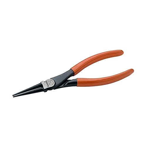 Bahco 2521D-160 Round Nose Pliers with PVC Coated Handles, Multi-Colour, 160 mm