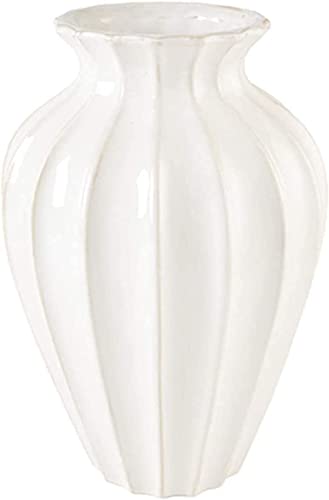 vase with artificial flowers home decor modern Vase Ceramic Flower Farmhouse Home Dining Table Office Desktop Petal Handmade Flower Pot Home Decoration
