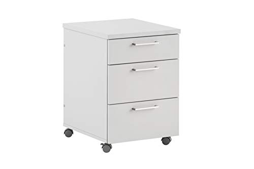 Möbelpartner Recipiente de escritório Denver, cinzento claro, aprox. 41,2 x 49,6 x 60,1 cm