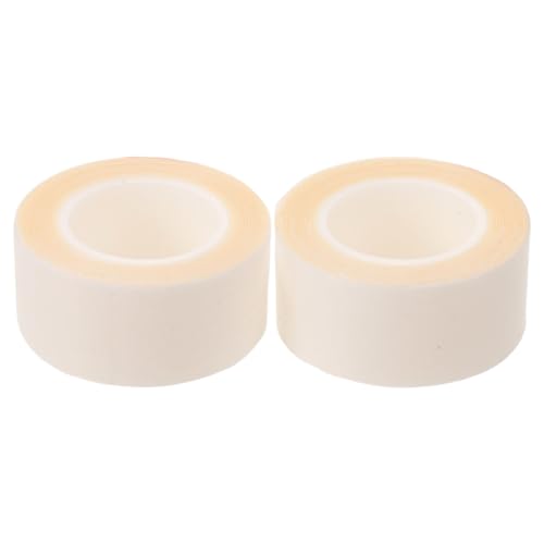 Cinta adhesiva doble cara para pelucas: fijación invisible de nano tape beige para prótesis
