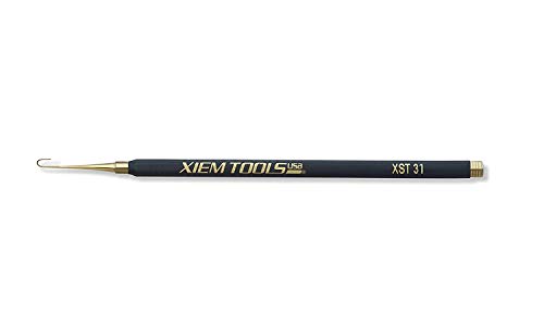 Xiem Tools Korean Atelier Detailing and Carving Tools for Ceramics, Clay and Pottery (Round Hook Blade)