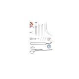 LOLIAS 16G 18G Piercing Taper Insertion Piercing Kugel Aufdreher Piercing Nadeln Edelstahl Piercing Set Selber Stechen für Ohr Nase Lippe Bauch A