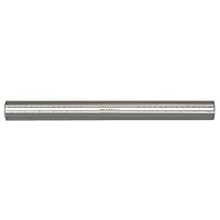 MasterPro Professional Rolling Pin with Measurements, Stainless Steel