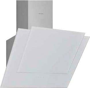 Silverline 3424 W.9 Cappa Aspirante 577 M³/H Cappa Aspirante A Parete Bianco C