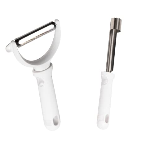 SIF UNIS 903 Le Meilleur Pâtissier X France-Razor Peeler 75 mm and Apple Corer 100 mm-Kitchen Baking Tools Cake Accessory Professional Design
