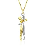 Symbolisme : L’étreinte sur le collier représente deux cœurs qui s’aiment et sont unis à jamais – une expression d’amour profond. Aux yeux du monde, vous n’appartenez peut-être qu’à une seule personne ; à ses yeux, vous êtes tout.