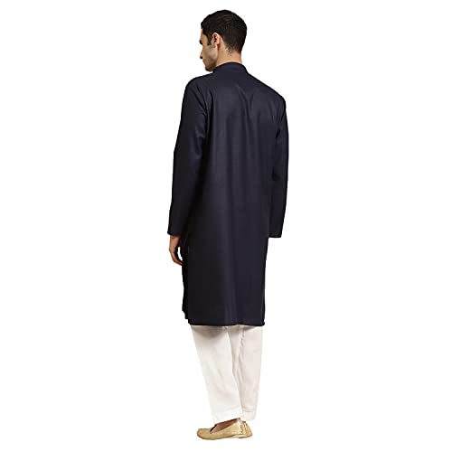 Image of SOJANYA Men's Cotton Straight Fit Casual(Since 1958 Solid Kurta Crafted for Elegance