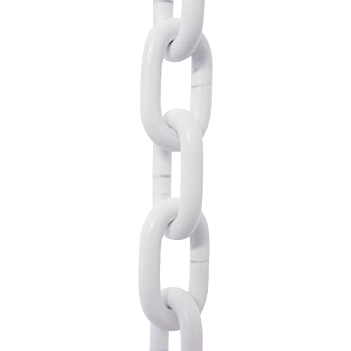 Image of RCH Hardware CH-S53-14-WHT-10 Steel Clock Chain, White (10 Feet)