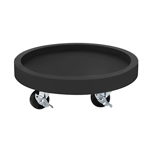 Support à roulettes rond avec frein pour déplacer facilement vos pots de fleurs