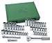 SKT94547 S K Hand Tools 47 Piece 3/8" Drive SAE/Metric 6 Point Complete Socket Set