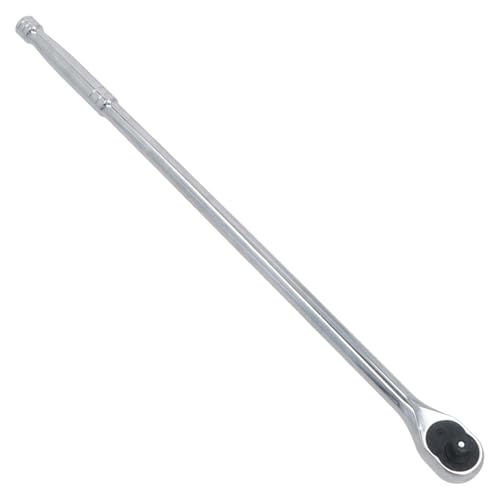 Image of AB Tools 3/8in. Drive Extra Long Ratchet Reversible Straight Socket Driver 457mm 72 Teeth