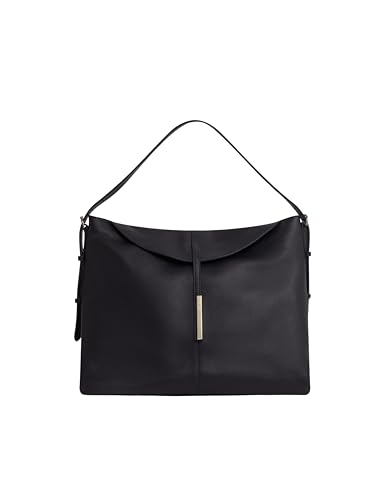 Sac slouchy en cuir Ted Baker avec barre en métal élégante pour femme