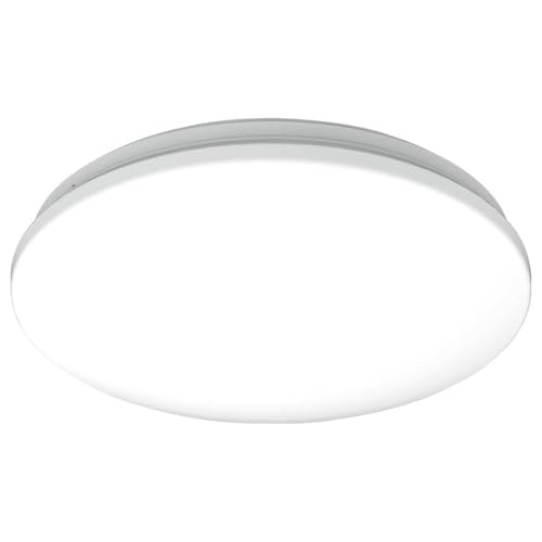 Plafonnier LED contemporain PHILIPS Acuna Rond Abat jour synthétique Détecteur de mouvement - vue 3