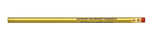 Pencil Guy Promotional Personalized Imprinted Round Pencils.-500 Per Box #TOP1