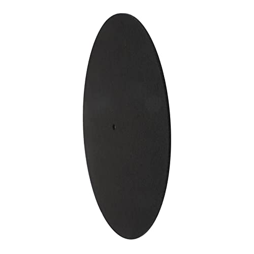 SUPVOX Turntable Mat Thick Felt Disc Static Vinyl Record Pad for Enhanced Audio Quality Vibration Control Noise Reduction Compatible with Vinyl Players