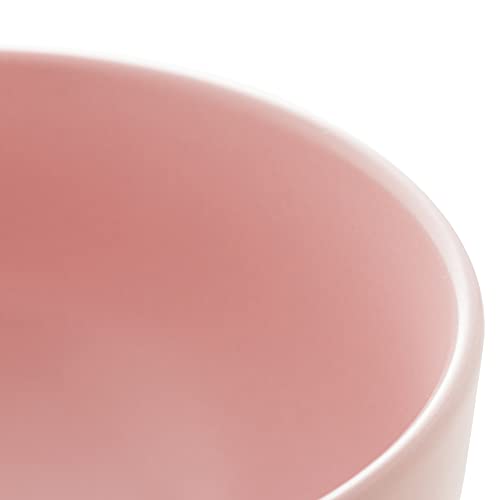 Bowl de Cerâmica Cronus Rosa 14,5cm x 8,5cm - Lyor