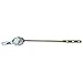 LASCO 04-1765 Economy Chrome Plated Handle Plastic Thread and Nut Alloy Arm Toilet Flush Lever
