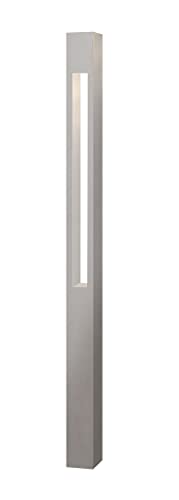 Hinkley Landscape Lighting Atlantis Bollard Landscape Path Light – Contemporary Led Landscape Lighting Illuminates Walkways For Increased Safety And Security, Square Led, Titanium Finish #TOP14