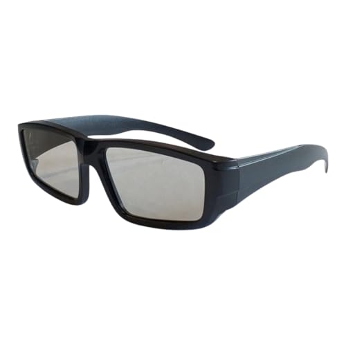 Image of Polarized Passive 3D Glasses for 3D TV and RealD Cinemas | Lightweight Plastic Frame for Comfortable Viewing