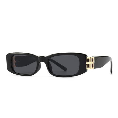 Fashion Narrow Square Frame Sun Popular Style Glasses Retro Export Sunglasses