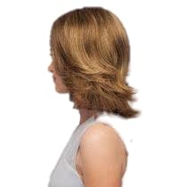 Top Perfect Hair Topper Color GL 38-48 SUGARED SMOKE - Gabor Wigs 10" Long Clip In Flexlite Synthetic Conceals Thinning Hair - Image 4