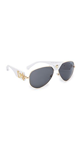 Versace Herren 0VE2150Q 134187 62 Sonnenbrille, Gold (ORO)