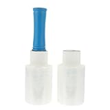 SOIMISS Stretchfolie mit Kunststoffgriff Transparent Dehnbar Industrie Verpackungsfilm für Umzug...