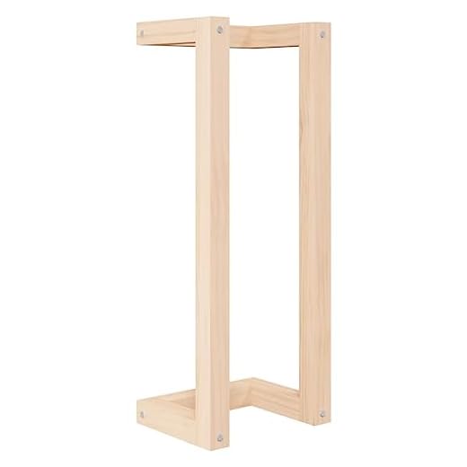 vidaXL Toallero Pared Colgante Baño Cocina Aseo Perchero Mueble Autoadhesivo Soporte Organizador Decoración de Madera Maciza de Pino