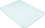 Biznest Clear Tempered Glass Kitchen Worktop Saver/Chopping Board Clear Surface Protector - 60 X 40Cm - Image 1
