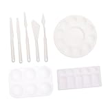 NUOBESTY 1 Jeu Ensemble de palettes Plateau Aquarelle Bloc Dessin pour Enfants Trousse pla...