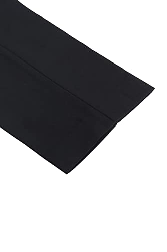 Image of MALENO Men's Slub Effect Solid Trouser | Classic Slim Fit Formal Trousers for Men | Slim Fit Trousers for Men