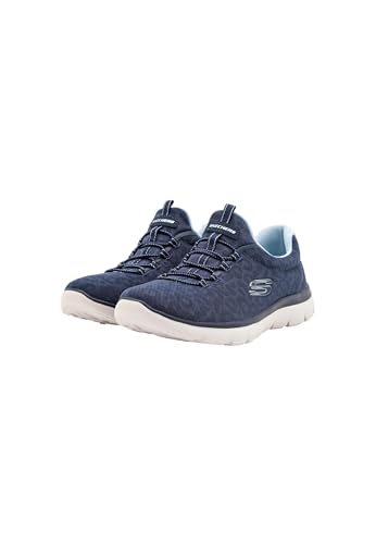 Skechers Unisex Twinkle Sparks Shooting Star Brights Trainers, Black, 12 US Men