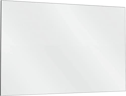 Fab Glass and Mirror MRec36x60BE6MM Rectangle Wall Mirror 36" x 60" Frameless Flat Polish Safety Backing