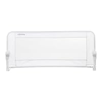 Dreambaby Maggie Toddler Bed Guard - Foldable & Portable Safety Rail - Fits Recessed & Flat Bed Bases Up to King Size Mattress - Simple Fold Down Feature - 110cm Wide x 50cm Tall