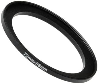 YLLXZQ Step-up Adapter Rings,72mm to 86mm Step Up Ring,Step-Down Rings Filter Ring Adapter,for All Brands of DSLR Camera Lens UV ND CPL Stepping Rings Step Down Rings Filter Adapter