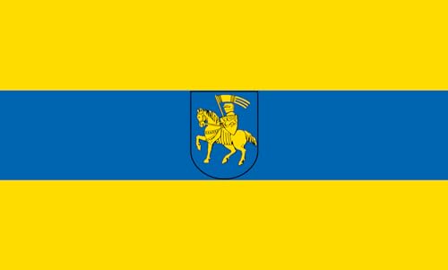 Drapeau Schwerin haute résistance finition grand paysage - 2