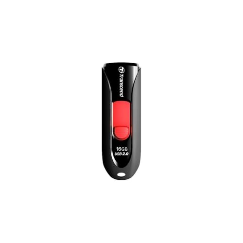 TS16GJF590K JetFlash 590 Memoria USB, 16 GB, Nero