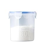 Generisch Aufbewahrungsbox für die Küche, versiegelter Lebensmittelkonservierungsbehälter Kunststoff, Aufbewahrungsbehälter für Körner, versiegelte Dose (B, One Size)