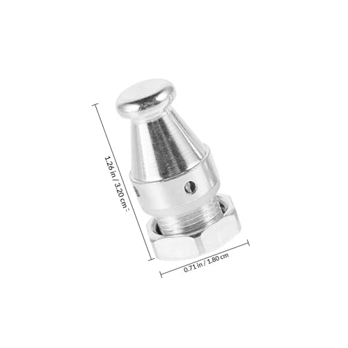 Válvula de seguridad para olla a presión 2 piezas 14mm miniatura 2