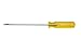 Xcelite R3166 Vanadium Steel Slotted Round Blade Screwdriver, 3/16" Head, 6" Blade Length, 9-5/8" Overall Length