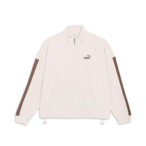 PUMA [プーマ] カジュアル スポーツ ブルゾン アウター CORE HERITAGE ワッフル トラック ハーフジップ 686883 レディース