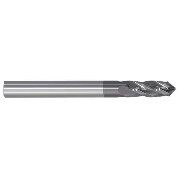 Carbide Drill Mill, 1/2In, 4FL, Single, 3In, Mfr: 208-420500-A