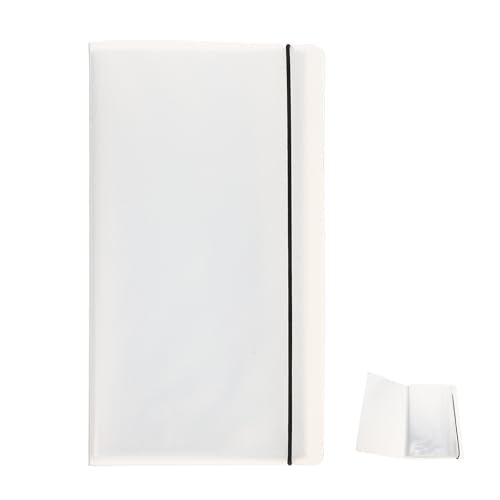 Gadpiparty Álbum de Entradas Portátil Transparente Hojas Sueltas Tipo E Organizador para Billetes de Cine Avión y Conciertos Almacenamiento para Tarjetas y Recuerdos de Viaje 1 Pieza