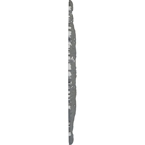 Image of Ekena Millwork CM31DUSLS - 31 inchOD x 1 1 /2 inchP Durham Ceiling Medallion (Fits Canopies up to 4 1 /4 inch) - Ceiling Medallion, Silver