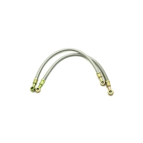 Durite de radiateur d'huile 500mm tressée et banjo 10mm pour réparer le moteur dirt bike